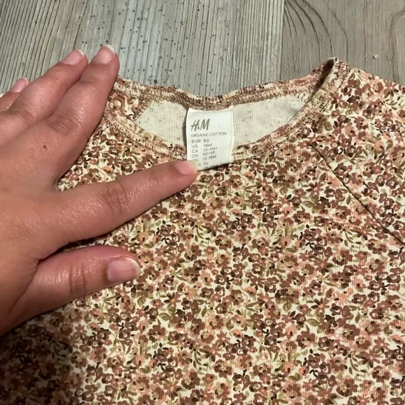 H&M Baby/Toddler Floral Print Lounge Set - Picture 3 of 4